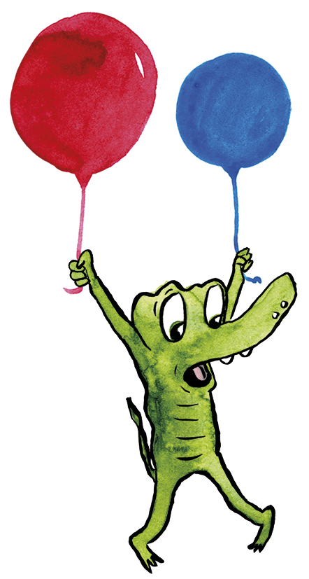 Croc en ballon
