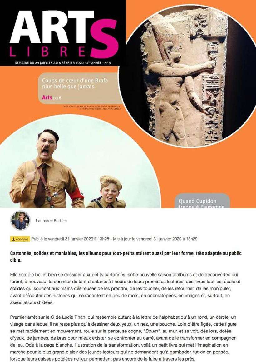 Arts Libres, La Libre Belgique