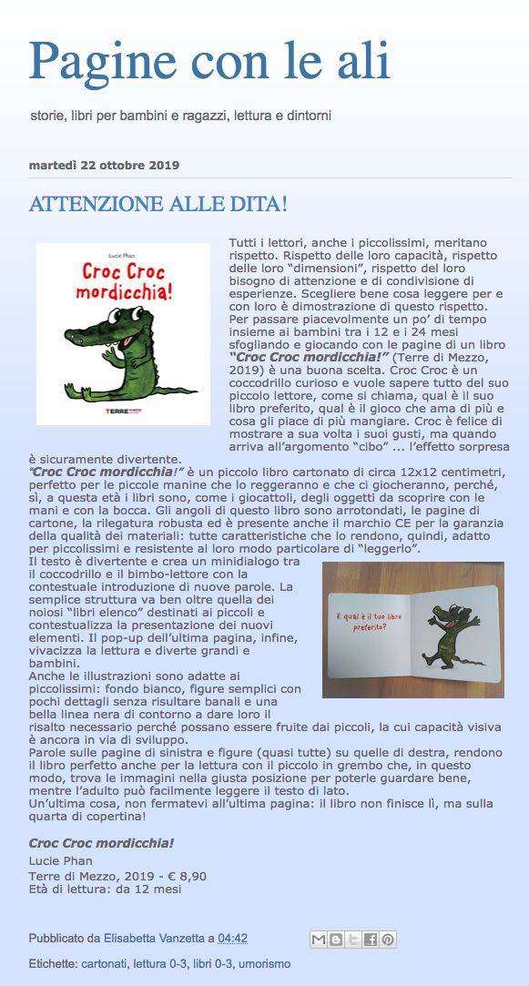 Pagine con le ali